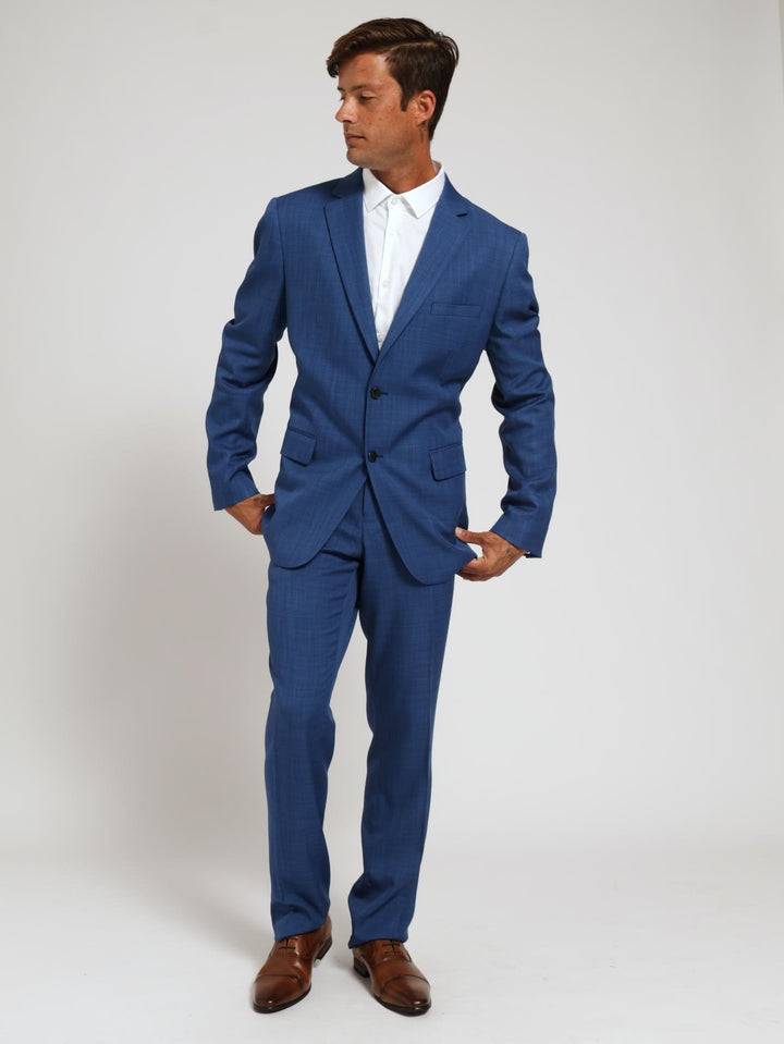 Regular Essential Suit Jacket - Royal Blue