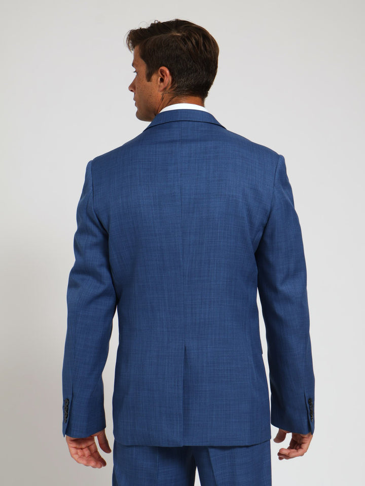 Regular Essential Suit Jacket - Royal Blue