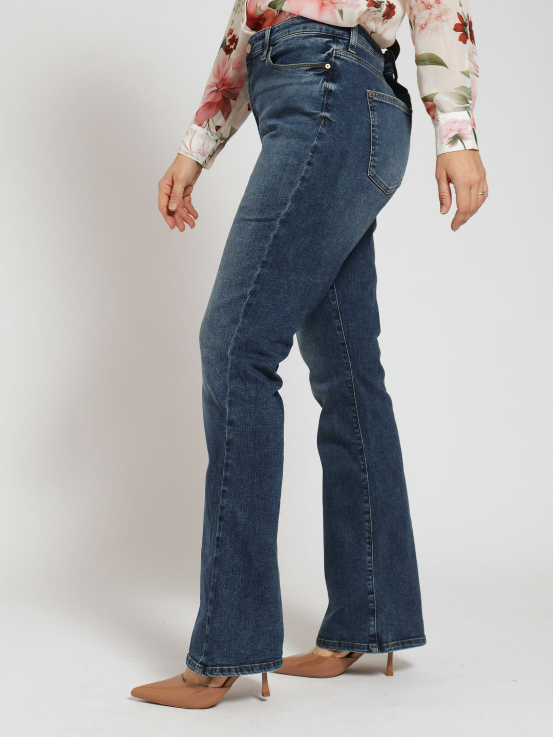 Sexy Flare Denim Jean - Dark Wash Ink