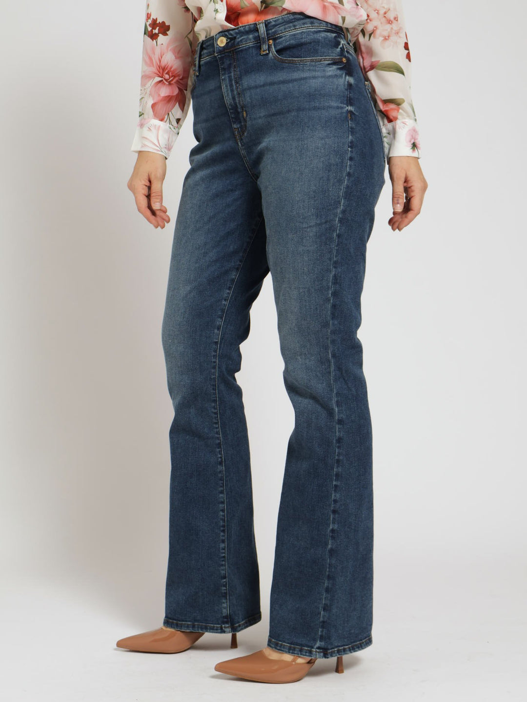 Sexy Flare Denim Jean - Dark Wash Ink