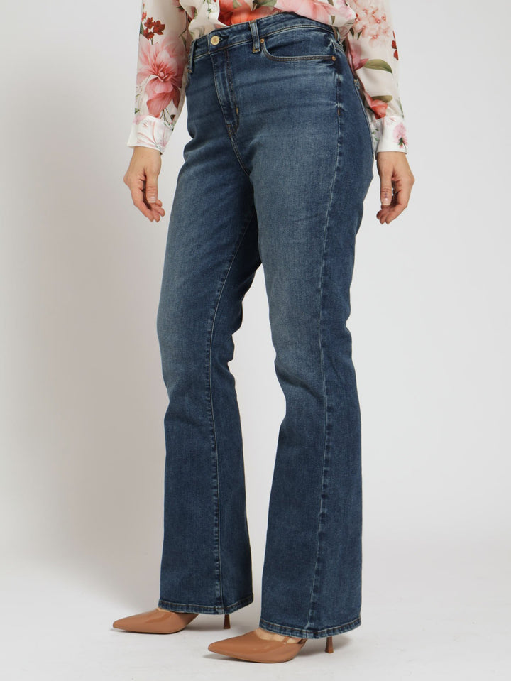 Sexy Flare Denim Jean - Dark Wash Ink