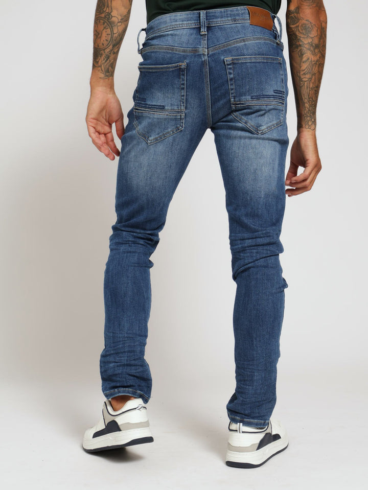 William Slim Leg Denim Jean - Medium Wash