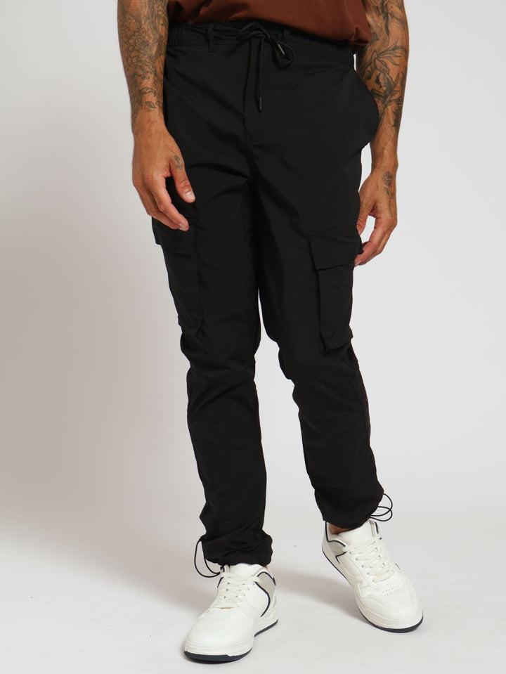 Utility Cargo Pants - Black