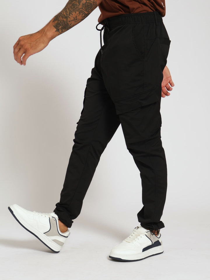 Utility Cargo Pants - Black