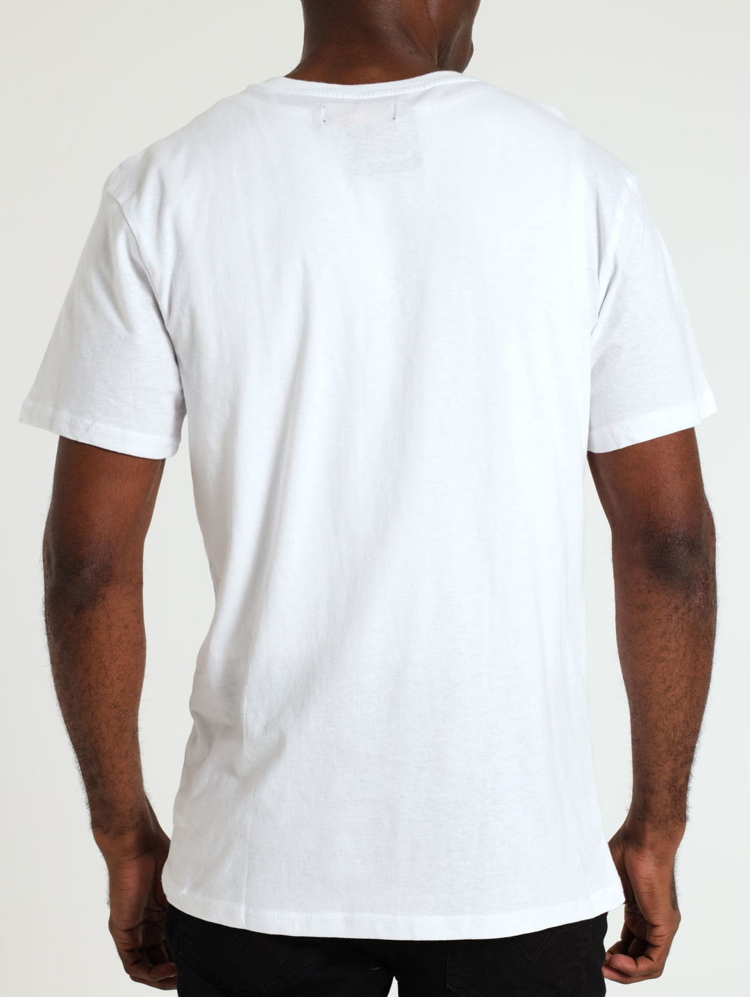 Basic Print Tee - White