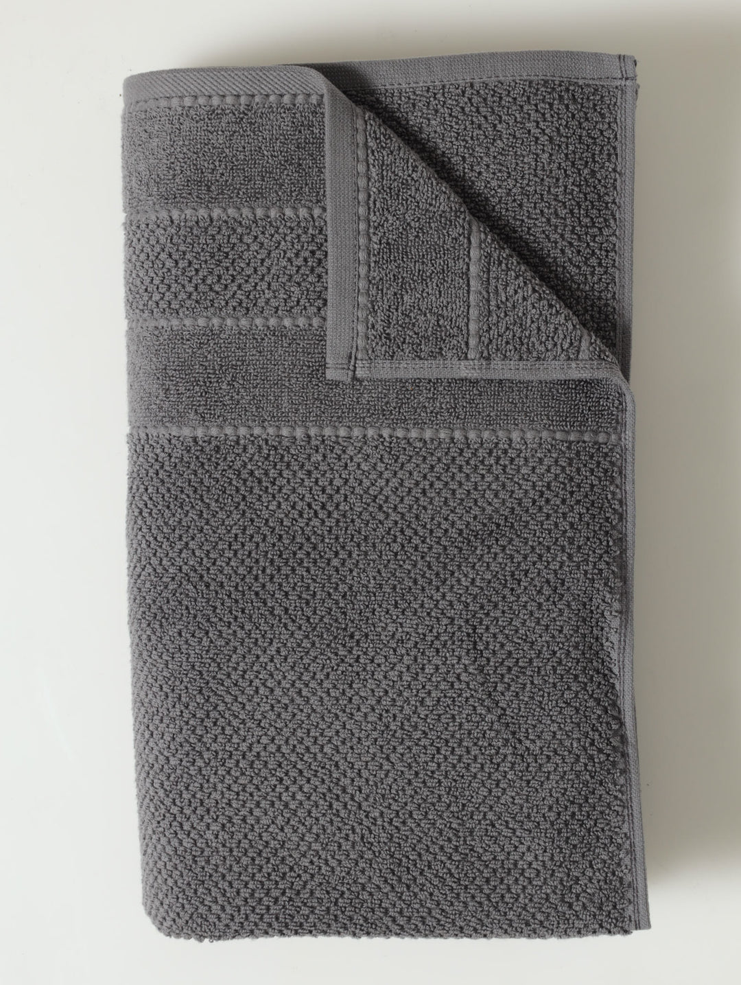 Premium Textured Towels - Charcoal