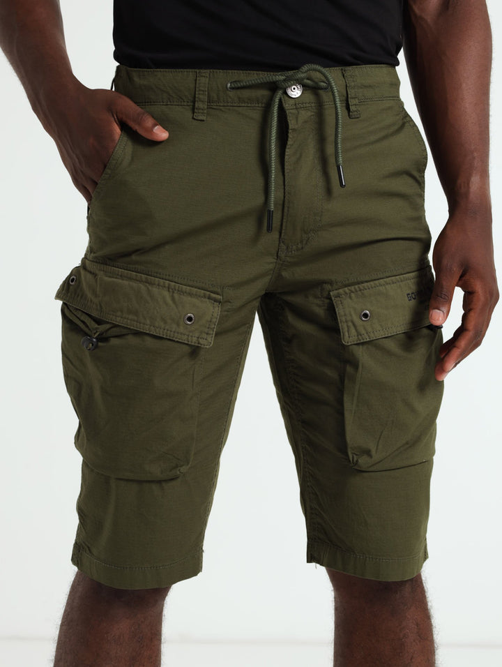 Caution Shorts - Olive