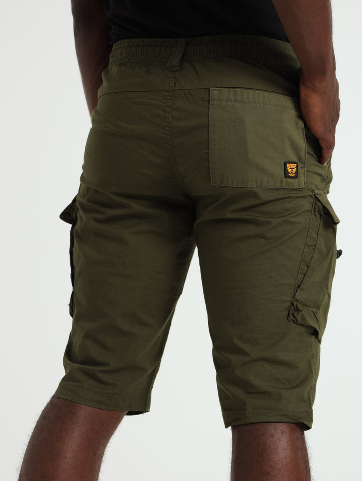 Caution Shorts - Olive