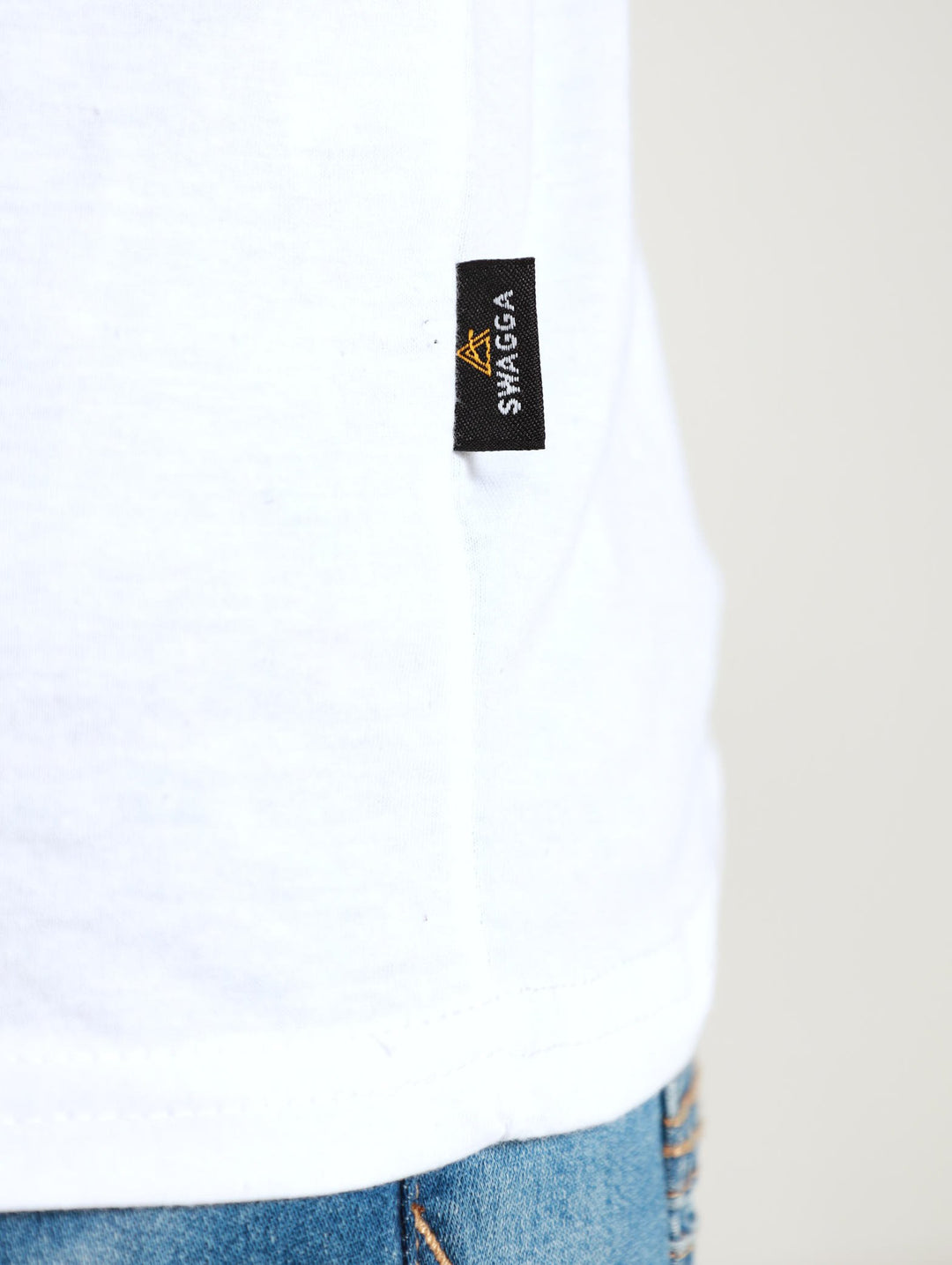 Basic V Tee - White