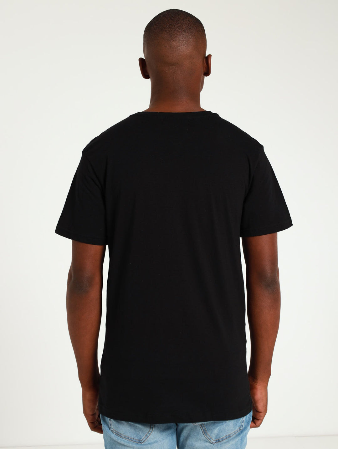 Basic Print Tee - Black