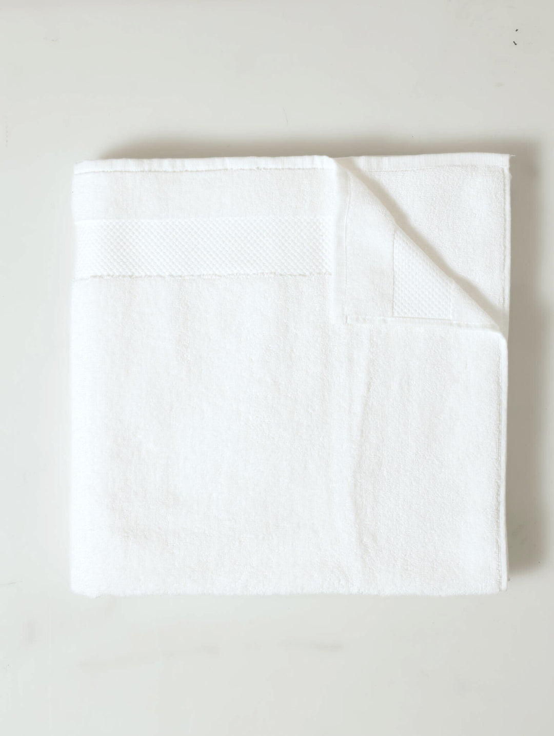 Zero-Twist Luxury Bath Towels - White