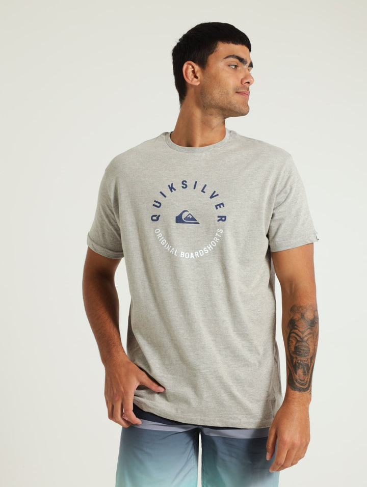 Icon Tee - Grey Melange