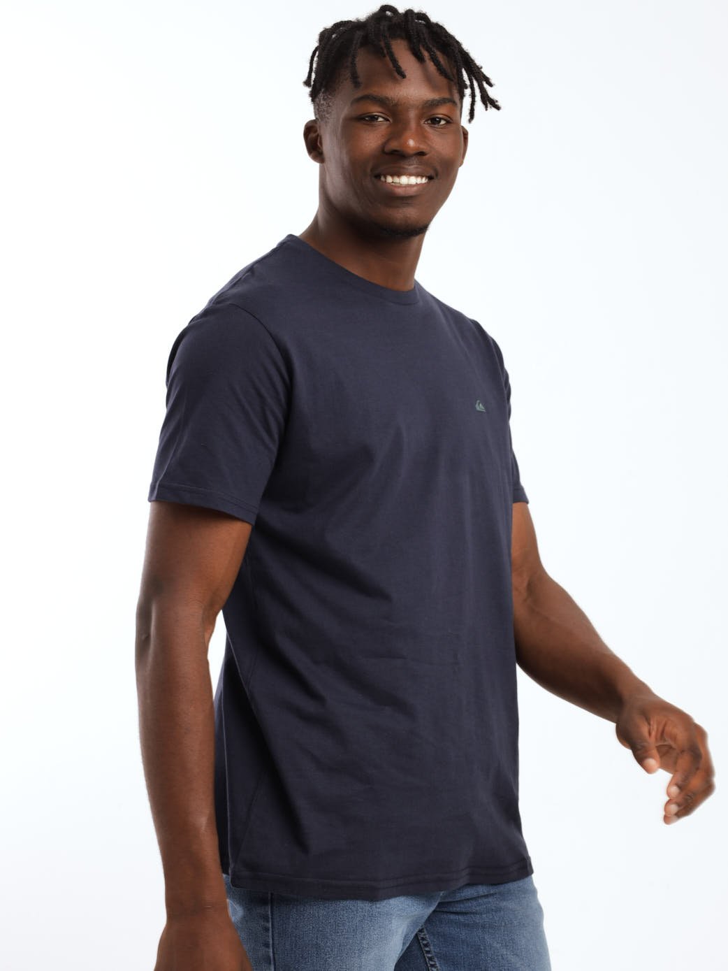 Men's Short Sleeve Essentials Top - Navy