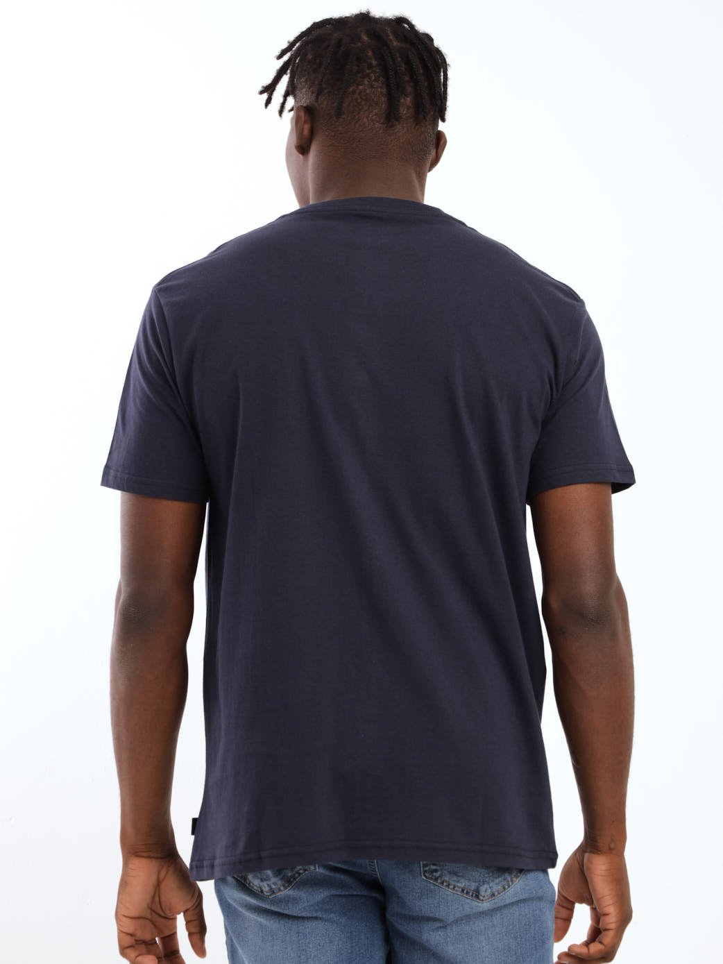 Men's Short Sleeve Essentials Top - Navy