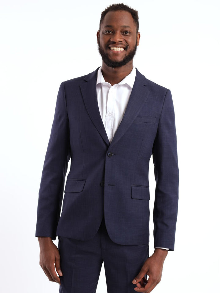 Men's Regular Essential Suit Jacket - Navy