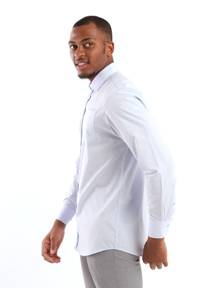 Men's Easy Care Shirt - Sky Blue