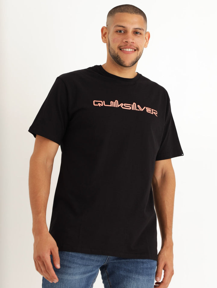 Men's Short Sleeve Omni Logo Tee - Black