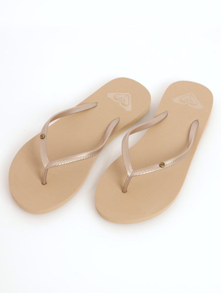 Ladies Bermuda II Flip-Flop Sandal - Gold