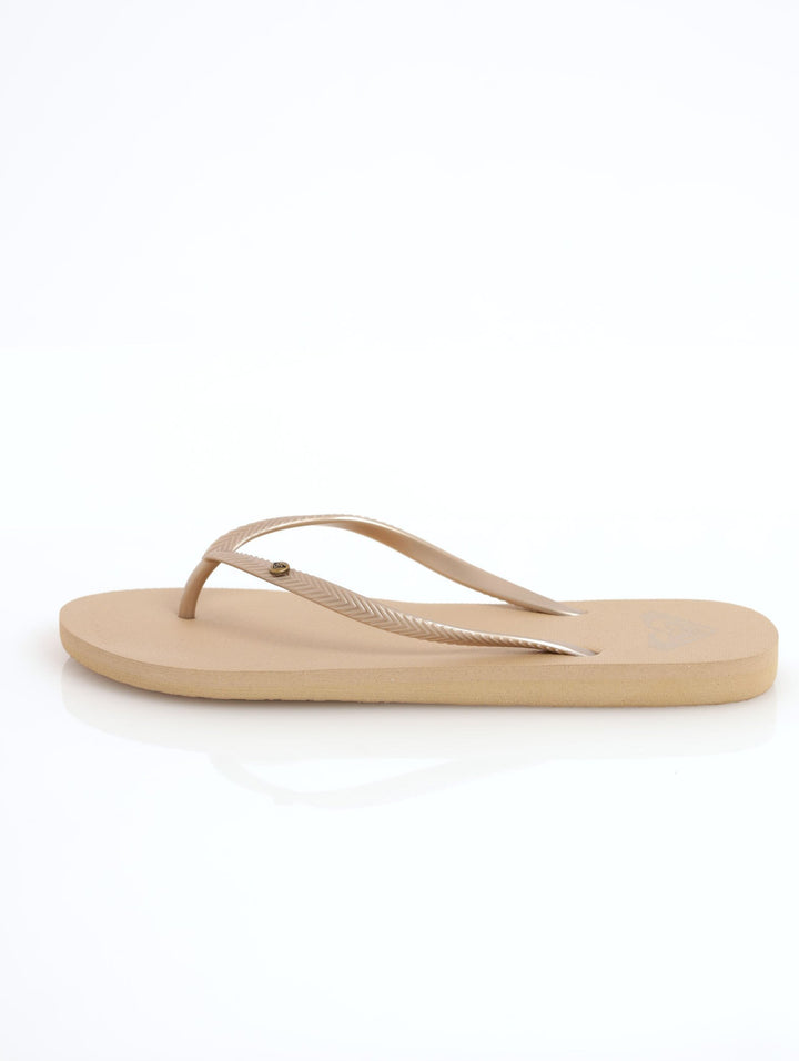 Ladies Bermuda II Flip-Flop Sandal - Gold