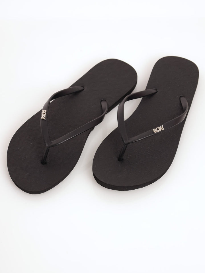 Ladies Viva IV Basic Flip-Flop Sandal - Black