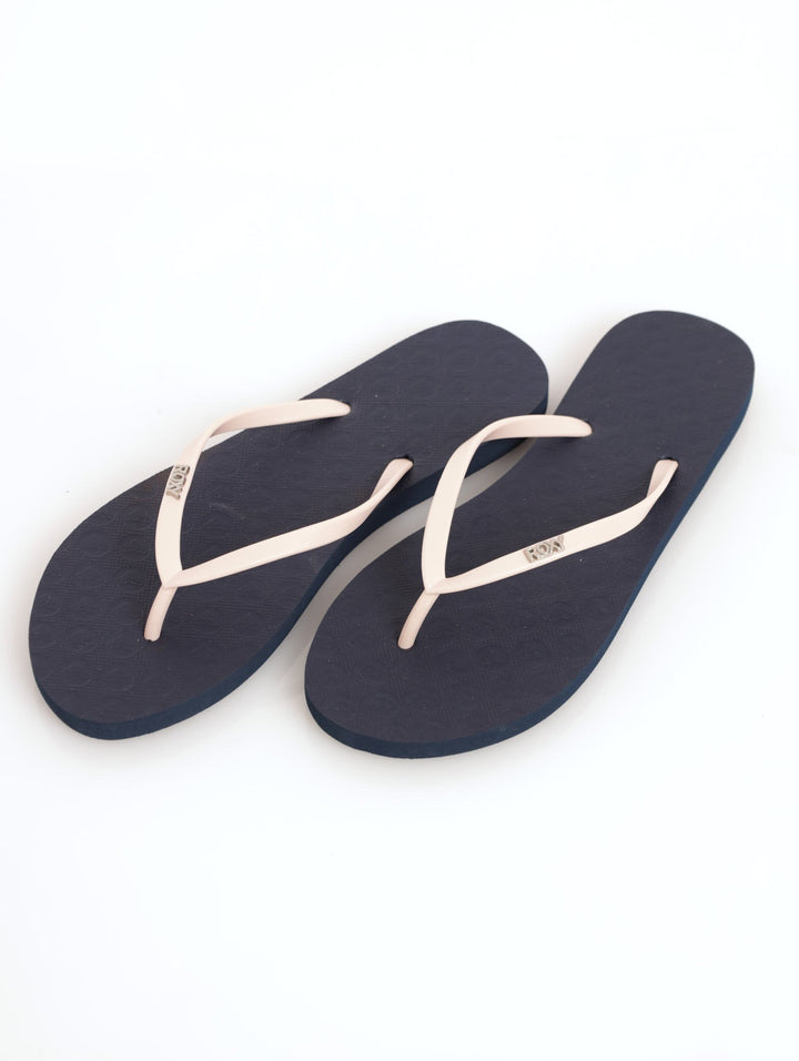 Ladies Viva Tone II Flip-Flop Sandal - Navy