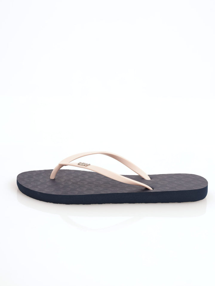 Ladies Viva Tone II Flip-Flop Sandal - Navy