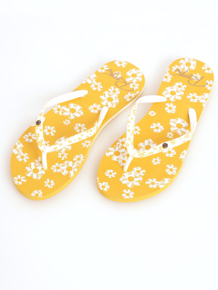 Ladies Portofino III Flip-Flop Sandal - Yellow