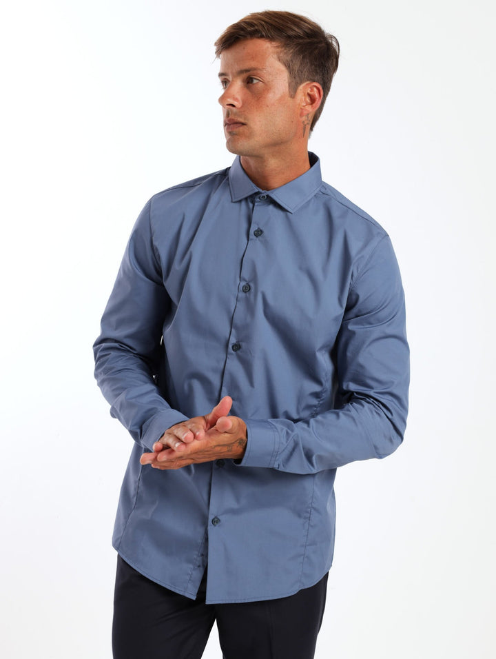 Men's Easy Care Shirt - Petrol