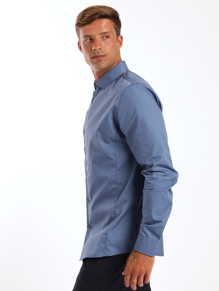 Men's Easy Care Shirt - Petrol