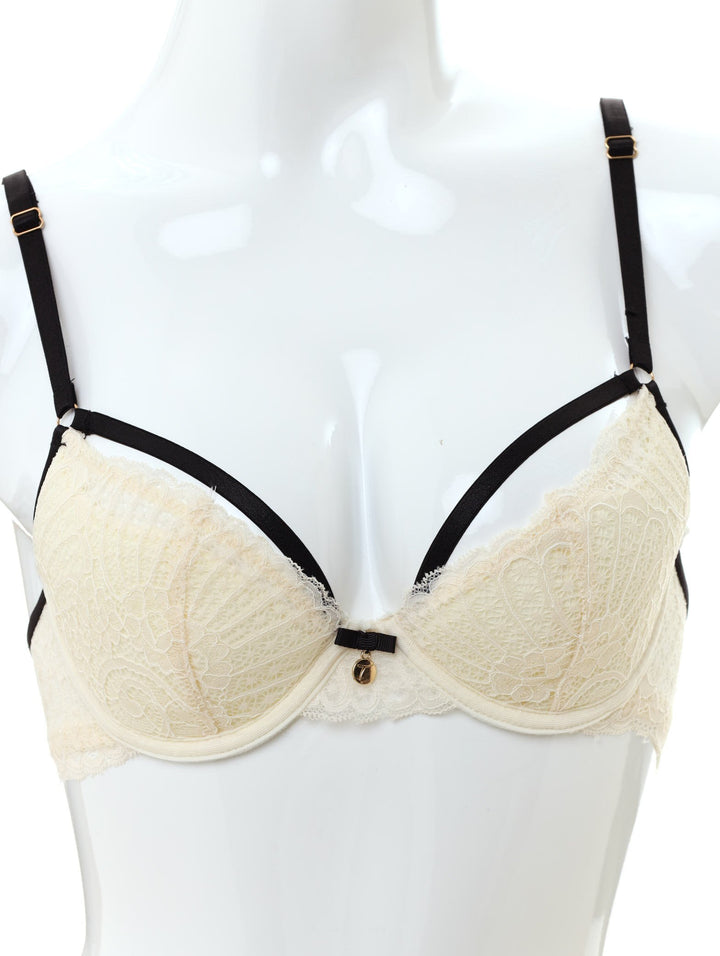 Ladies Bridal Single Soft Cup Bra - Cream