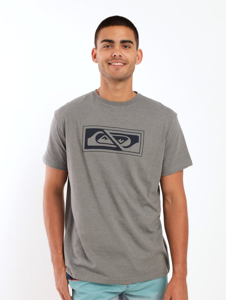 Men's Short Sleeve Psyched Vision Tee - Grey Melange