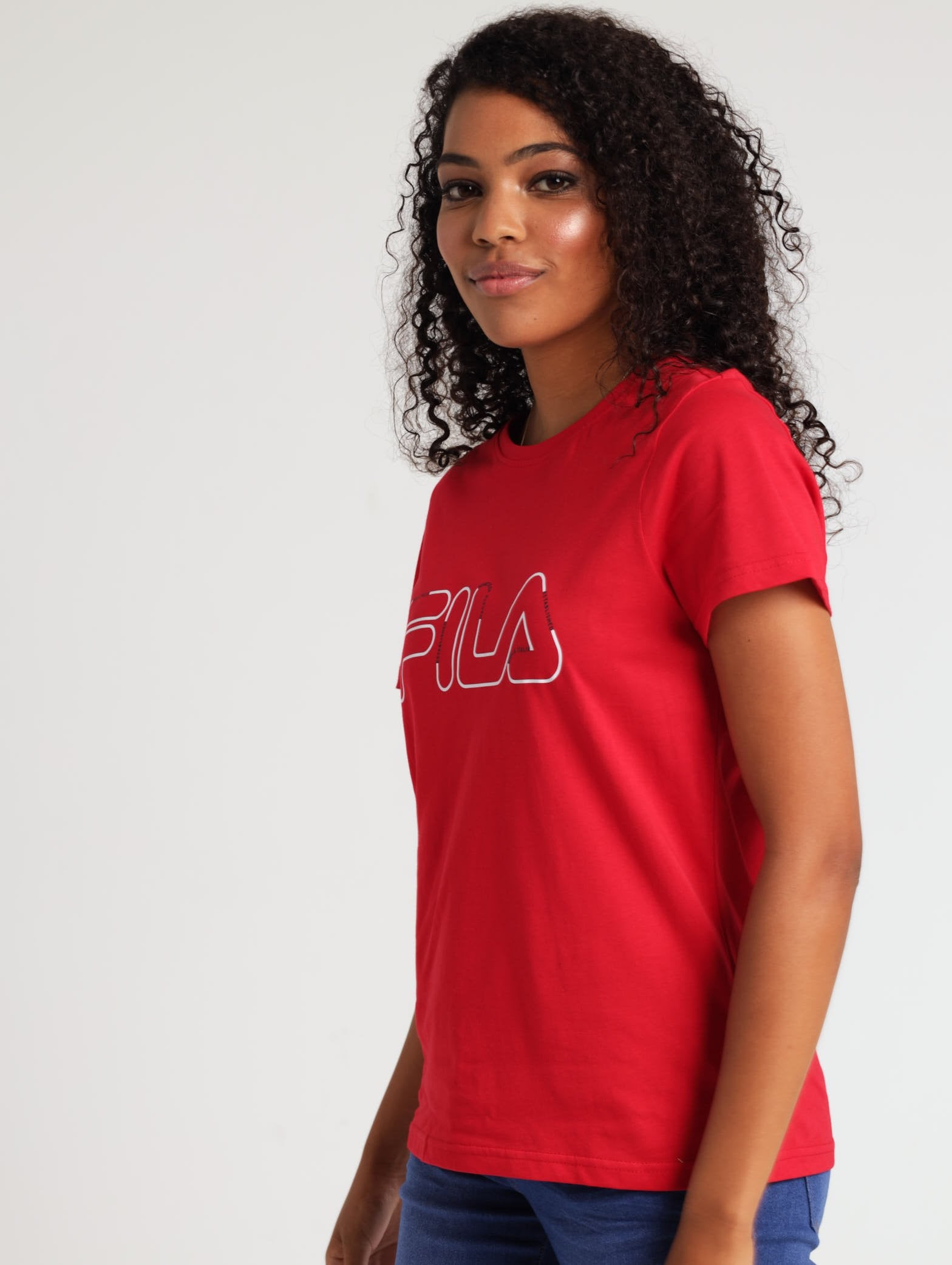 Ladies Colette T Shirt Red Edgars