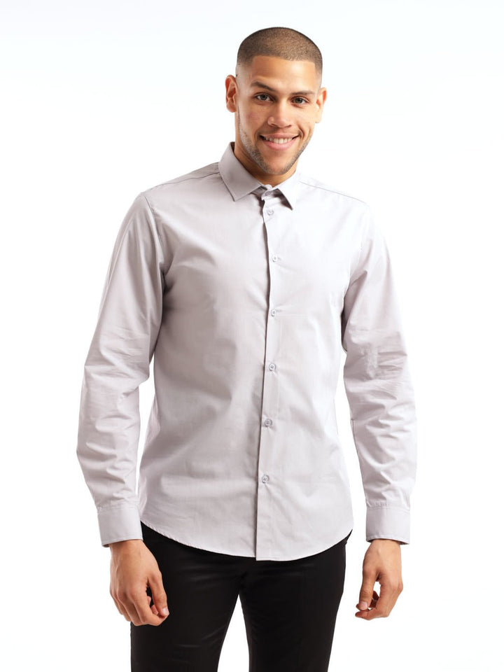 Men's Easy Care Shirt - Grey