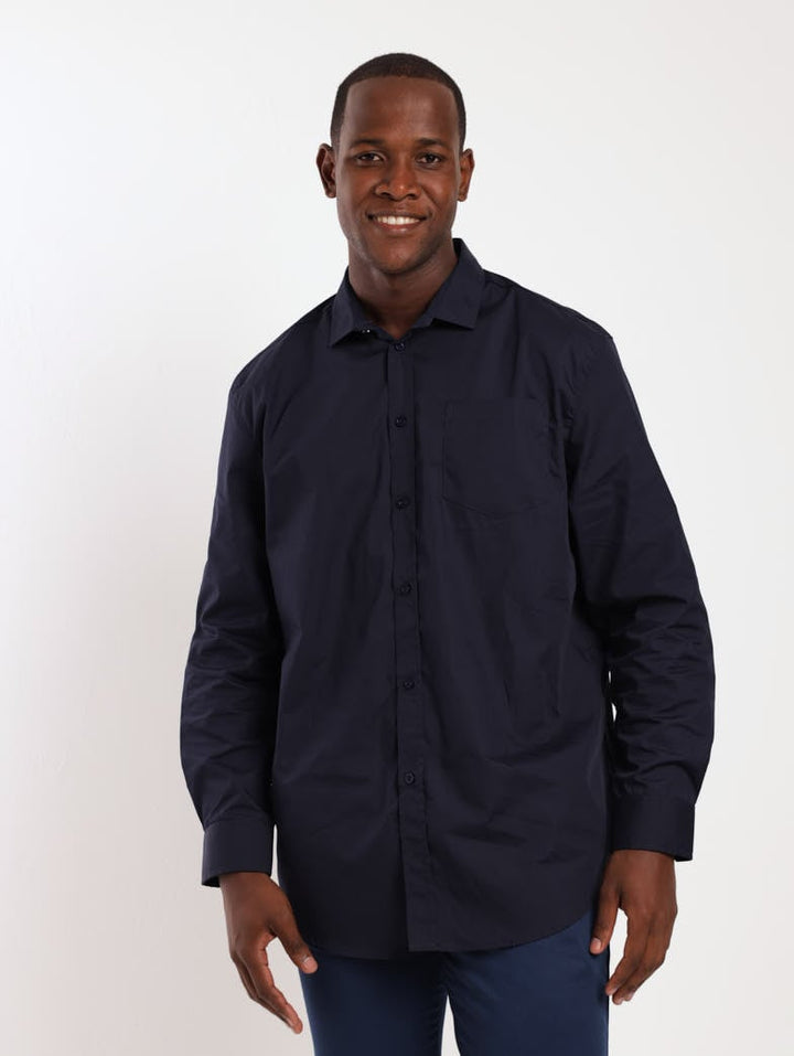 Men's Easy Care Shirt - Navy