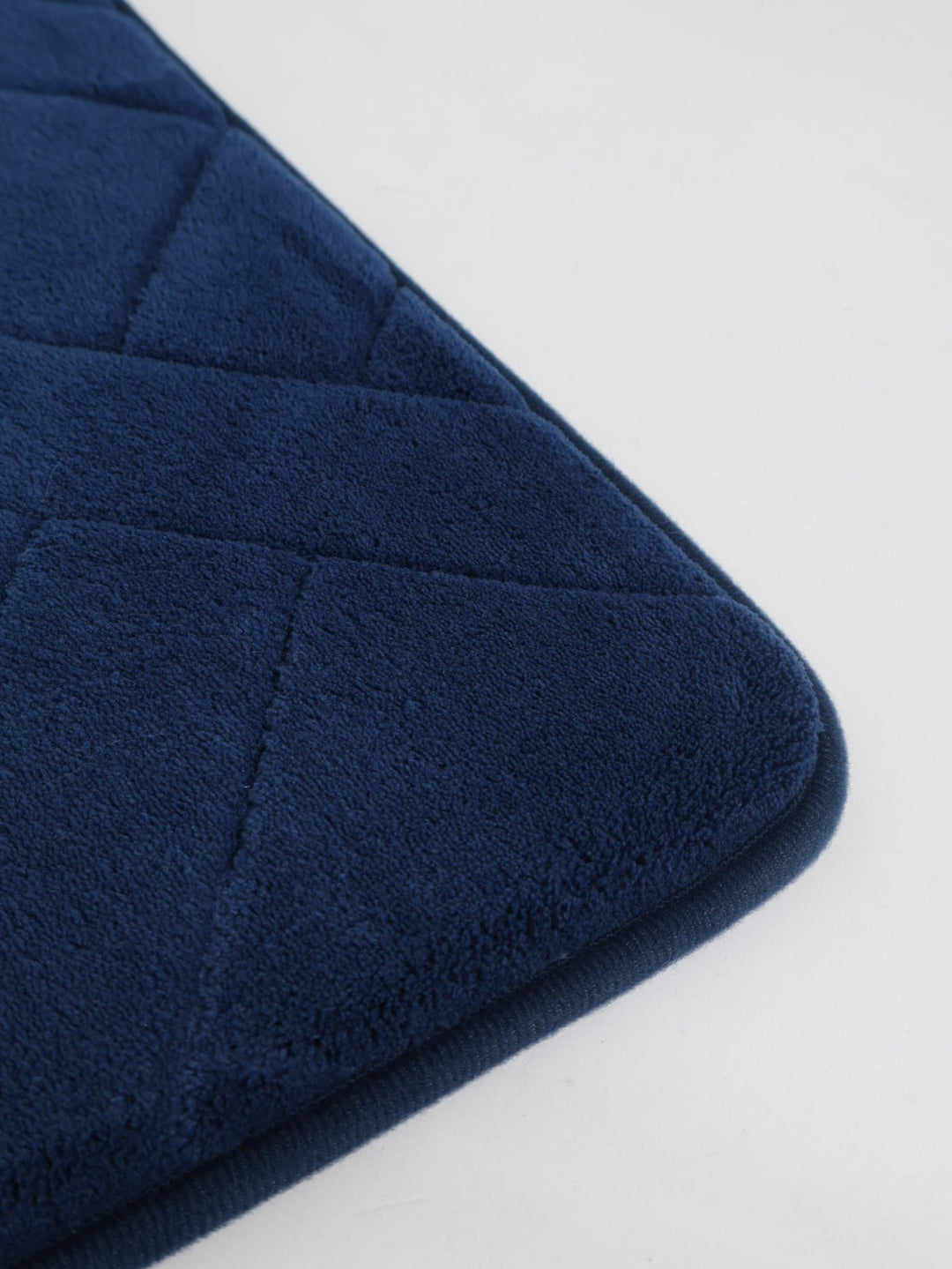 Embossed Memory Foam Mat 53x84cm - Navy