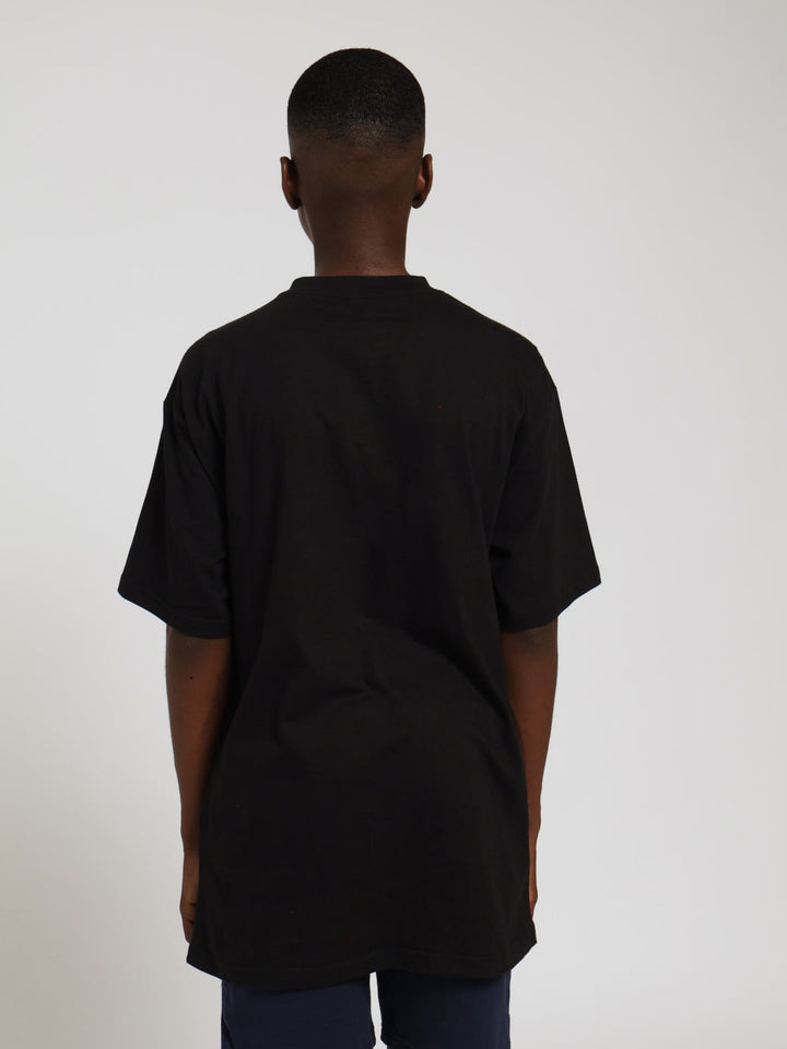 Boys Noah Oversized Tee - Black