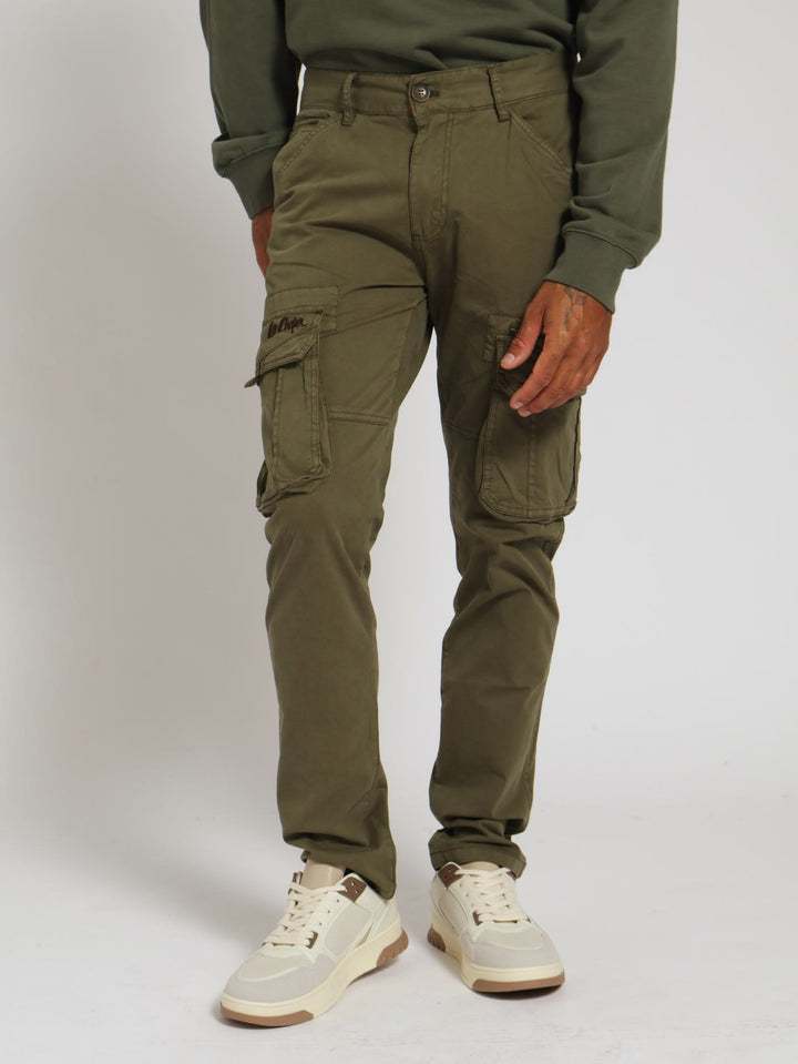 Algernon Grown On Waist Band Pants - Fatigue