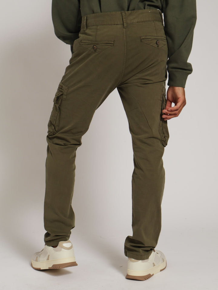 Algernon Grown On Waist Band Pants - Fatigue