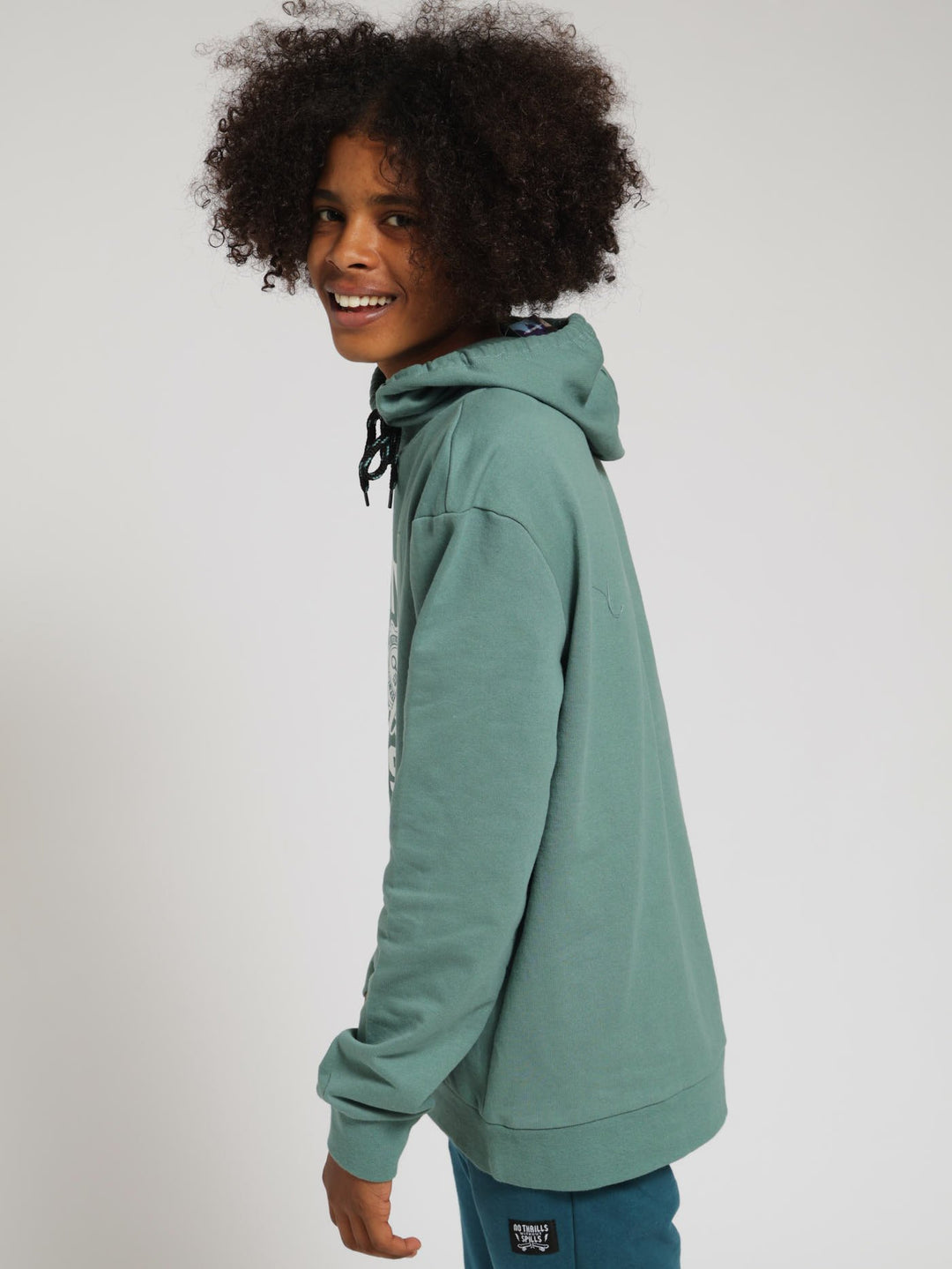 Boys Limited Fleece Hoody - Green