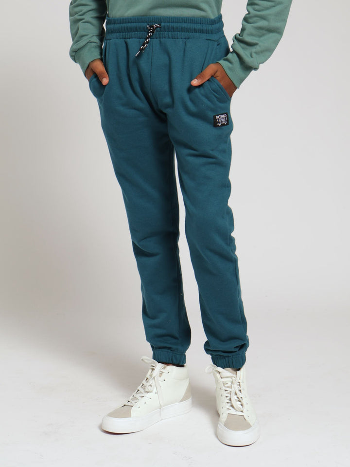 Boys Corsair Fleece Jogger - Teal