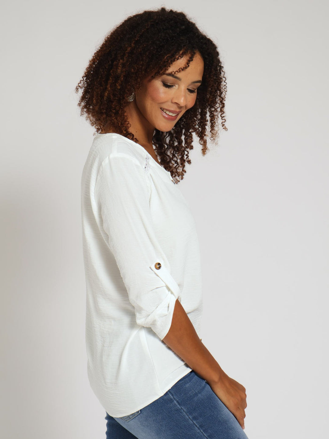 Airflow Blouse - White