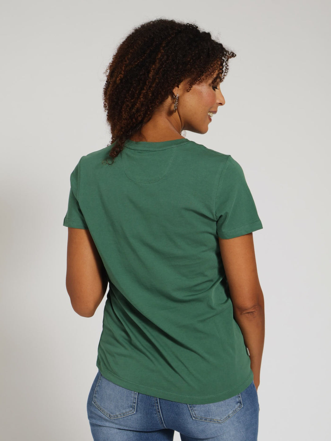 Core Embroidered Tee - Olive
