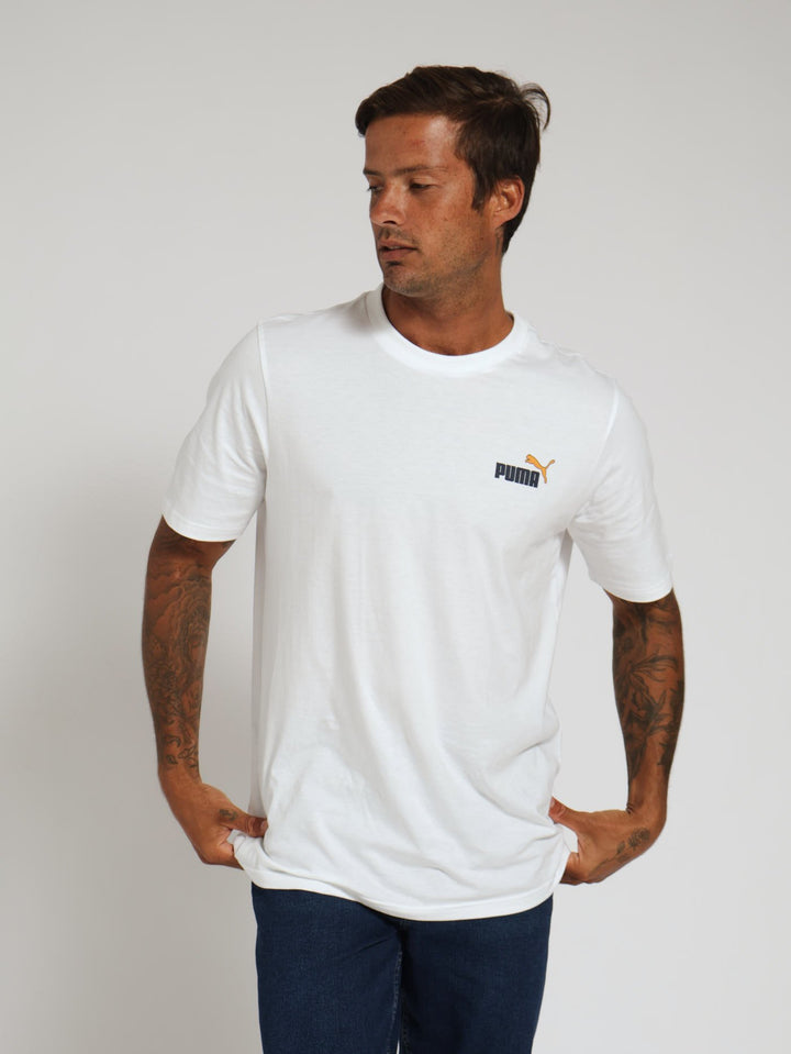 Graphics Feel Good Tee - White