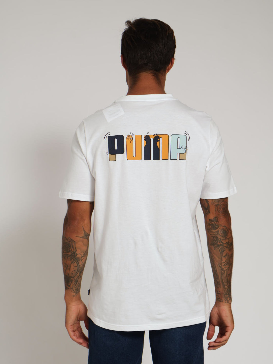 Graphics Feel Good Tee - White