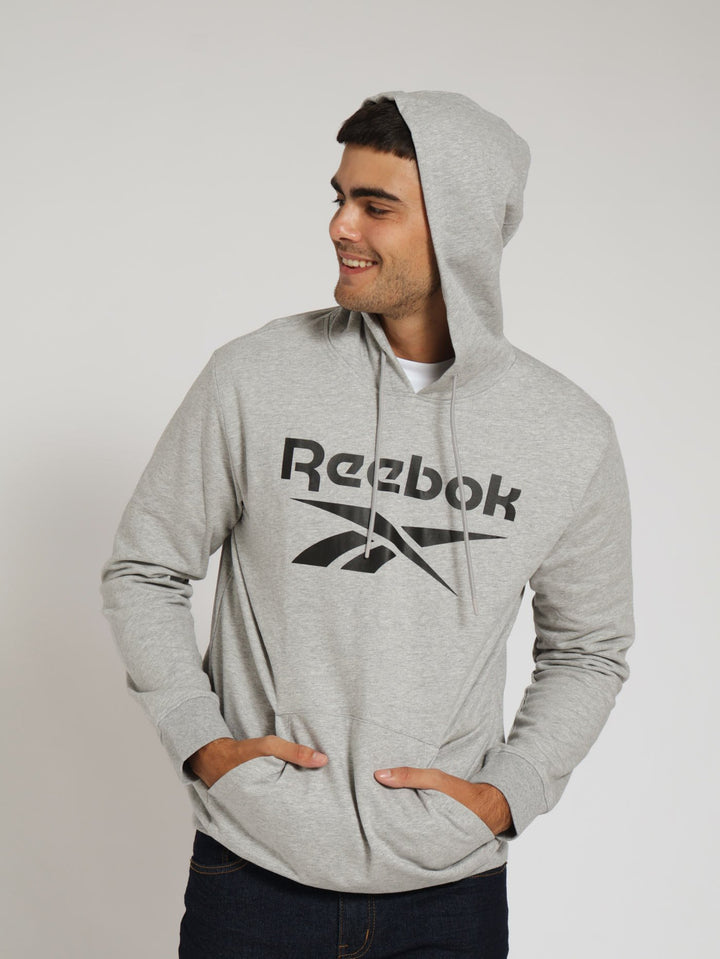 Fleece Big Loop Hoody - Grey Melange