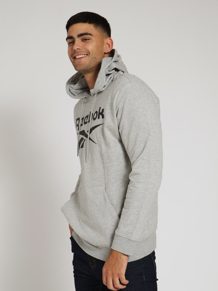 Fleece Big Loop Hoody - Grey Melange