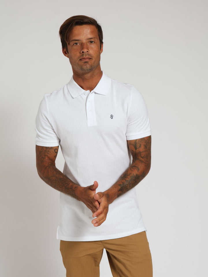 Mens - Basic Golfer Tex - White