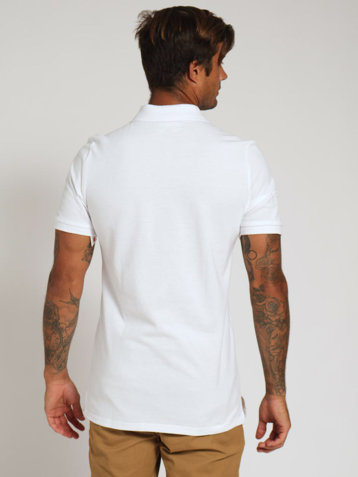 Mens - Basic Golfer Tex - White