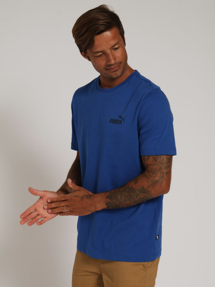 Small Logo Tee - Cobalt