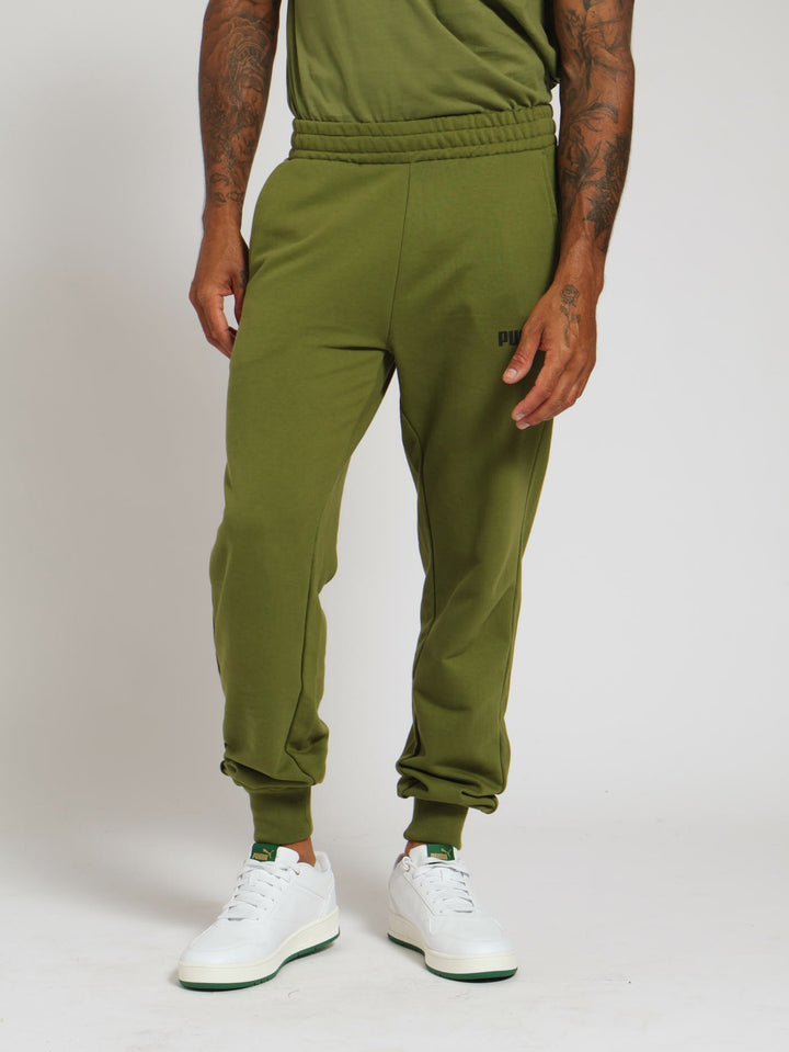 2 Colour Logo Pants - Olive